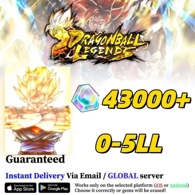 Global[IOS only]ULSuper Vegito+43000Chrono Crystal +0-5LL| The plot has been completed |Dragon Ball Legend