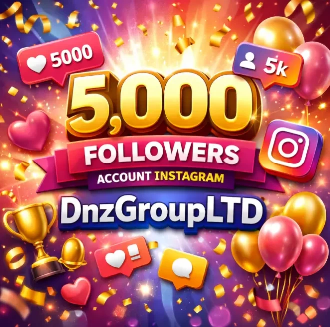 AUTO‑DELIVERY | 5,000 Followers | Can change All Data | Full Acces | Fast & Safe Service