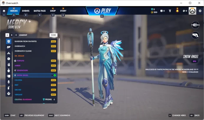 Snow Angel / MERCY / / Full Mail Access / see the picture / Please Read Description / fpewu