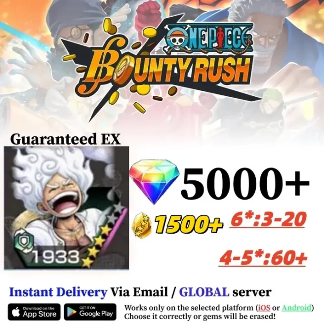 Global  Android  [ Nika Luffy5][5000+RD][1500+GF]】[starter account]][Instan Delivery]