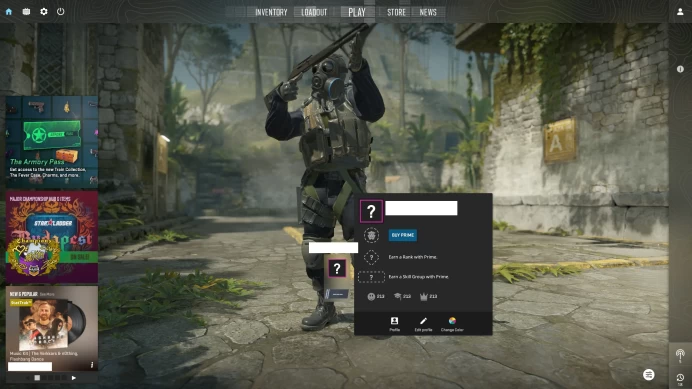 [ID:120370][NONPRIME][VERY RARE][2K HOURS+][COMMENDATIONS 3x213] UN (UNRANKED || 0 MM || 2034 HOURS)