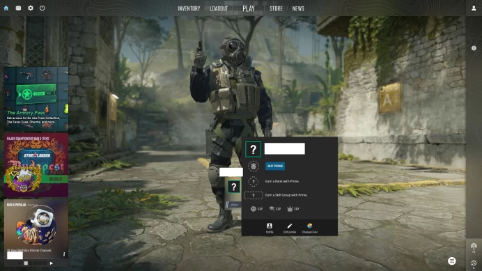 [ID:189559][NONPRIME][VERY RARE][2K HOURS+][COMMENDATIONS 3x112] UN (UNRANKED || 0 MM || 2017 HOURS)