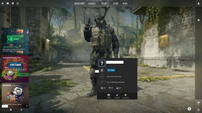 [ID:64590][NONPRIME][VERY RARE][1K HOURS+][COMMENDATIONS 3x257] UN (UNRANKED || 0 MM || 1921 HOURS)
