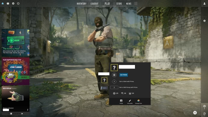 [ID:72640][NONPRIME][VERY RARE][2K HOURS+][COMMENDATIONS 3x126] UN (UNRANKED || 0 MM || 2053 HOURS)