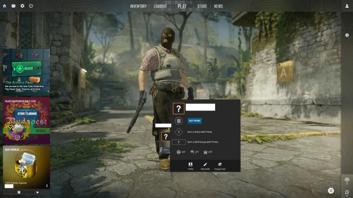 [ID:56882][NONPRIME][VERY RARE][2K HOURS+][COMMENDATIONS 3x177] UN (UNRANKED || 0 MM || 2016 HOURS)
