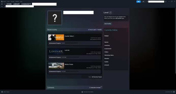 [ID:114282][NONPRIME][VERY RARE][5K HOURS+] UN (UNRANKED || 0 MM || 5111 HOURS)