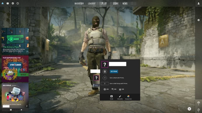 [ID:181993][NONPRIME][VERY RARE][2K HOURS+][COMMENDATIONS 3x200] UN (UNRANKED || 0 MM || 2029 HOURS)