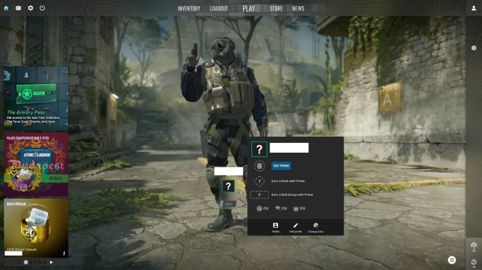[ID:130064][NONPRIME][VERY RARE][1K HOURS+][COMMENDATIONS 3x215] UN (UNRANKED || 0 MM || 1959 HOURS)