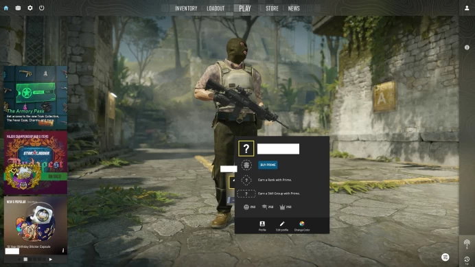 [ID:166397][NONPRIME][VERY RARE][2K HOURS+][COMMENDATIONS 3x250] UN (UNRANKED || 0 MM || 2144 HOURS)