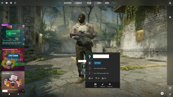 [ID:169886][NONPRIME][VERY RARE][2K HOURS+][COMMENDATIONS 3x155] UN (UNRANKED || 0 MM || 2018 HOURS)