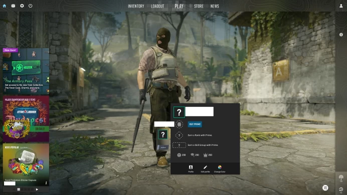 [ID:9565][NONPRIME][VERY RARE][2K HOURS+][COMMENDATIONS 3x200] UN (UNRANKED || 0 MM || 2047 HOURS)