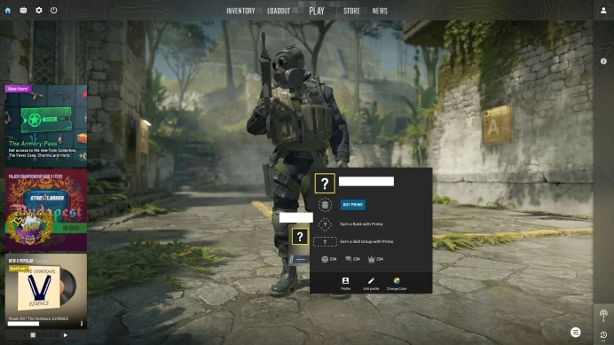 [ID:91294][NONPRIME][VERY RARE][2K HOURS+][COMMENDATIONS 3x234] UN (UNRANKED || 0 MM || 2015 HOURS)