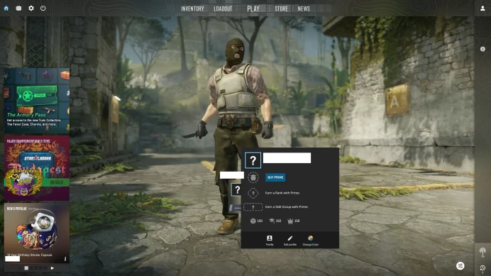 [ID:27448][NONPRIME][VERY RARE][1K HOURS+][COMMENDATIONS 3x150] UN (UNRANKED || 0 MM || 1961 HOURS)