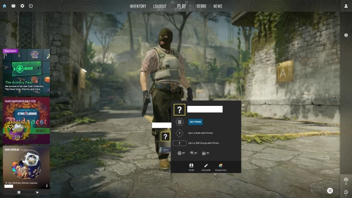 [ID:117891][NONPRIME][VERY RARE][1K HOURS+][COMMENDATIONS 3x67] UN (UNRANKED || 0 MM || 1984 HOURS)