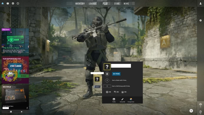 [ID:159291][NONPRIME][VERY RARE][2K HOURS+][COMMENDATIONS 3x200] UN (UNRANKED || 0 MM || 2053 HOURS)