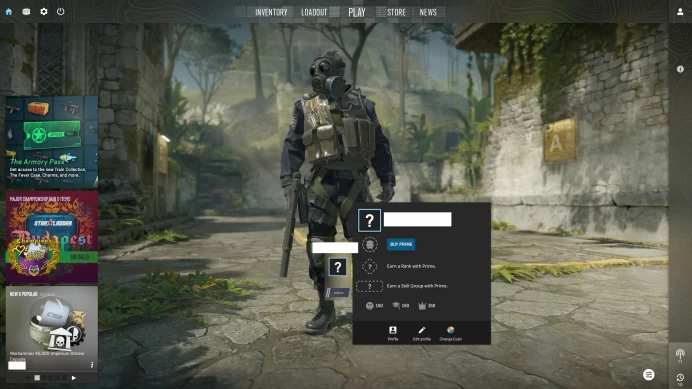 [ID:39027][NONPRIME][VERY RARE][1K HOURS+][COMMENDATIONS 3x150] UN (UNRANKED || 0 MM || 1880 HOURS)
