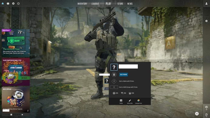 [ID:156994][NONPRIME][VERY RARE][1K HOURS+][COMMENDATIONS 3x233] UN (UNRANKED || 0 MM || 1874 HOURS)