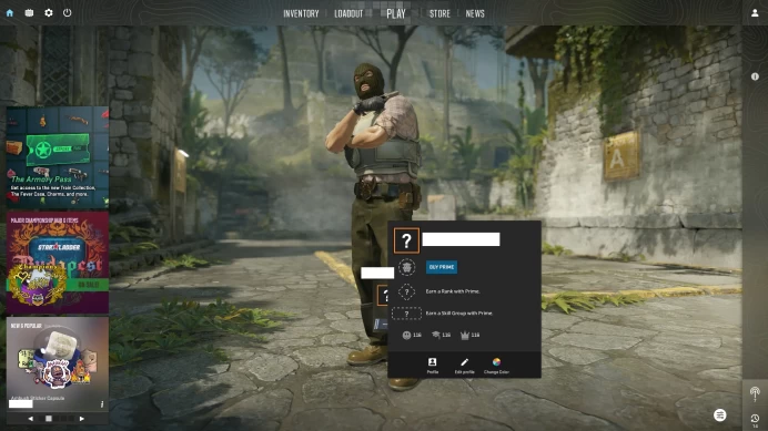 [ID:50954][NONPRIME][VERY RARE][2K HOURS+][COMMENDATIONS 3x116] UN (UNRANKED || 0 MM || 2006 HOURS)