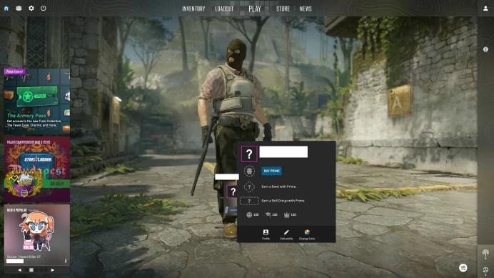 [ID:159732][NONPRIME][VERY RARE][2K HOURS+][COMMENDATIONS 3x100] UN (UNRANKED || 0 MM || 2000 HOURS)