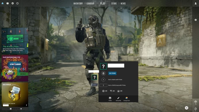 [ID:119909][NONPRIME][VERY RARE][2K HOURS+][COMMENDATIONS 3x180] UN (UNRANKED || 0 MM || 2028 HOURS)