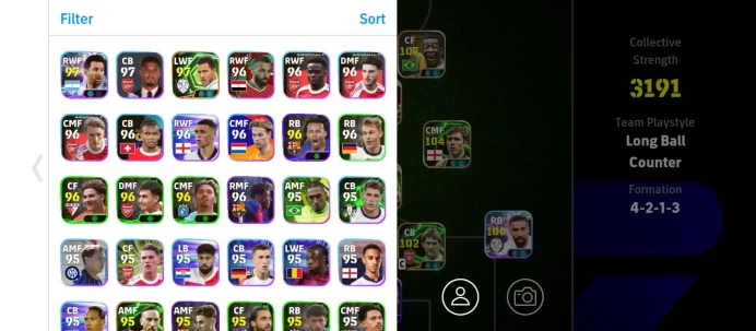 EF71-All Platforms-strength 3191-Epic&showtime:Pele,basten,Baggio,zico,Paul Scholes,rijkaard, messi,mendes,Adam,huijsen,carvajal,raul,torres