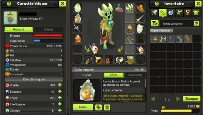SRAM 171 KELEROG !! Jamais Certifie, 100% Safe.