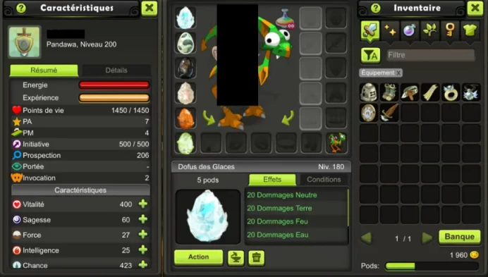 PANDA 200/CRA 200.SACRI 199 (DDG/DOMAKURO/TACHETE/DORIGAMI/SKINS /PARHCHO 100/Ornements/Titres) KELEROG !! Jamais Certifie, 100% Safe.