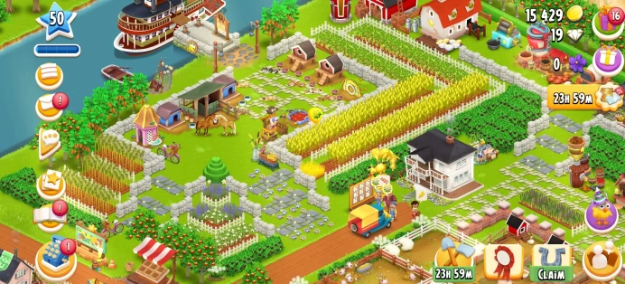 [Code 9500] Level 50 / Nice Village / 480 Barn + 452 Silo / Very Cheap