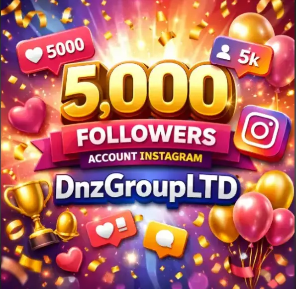 AUTO‑DELIVERY | 5,000 Followers | Can change All Data | Full Acces | Fast & Safe Service