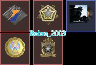 16Game-CS2 Prime 616 hours+4Medals(2022-2024 Service Medal/Premier Season One Medal/Global Offensive Badge)