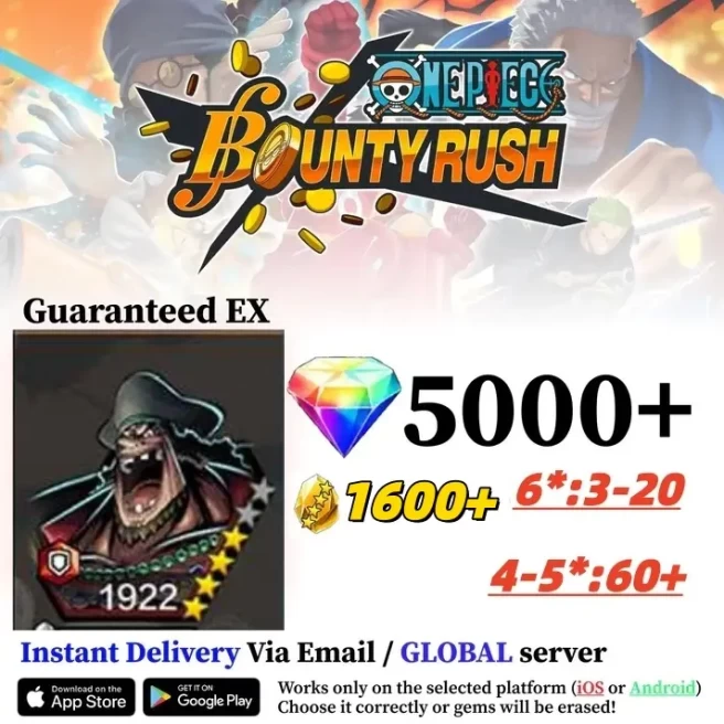 Global  Android   [Blackbeard][5000+RD][1600+GF]】[starter account]][Instan Delivery]