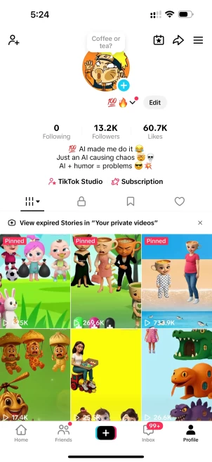 France Monetized Account Creator Rewards Program Active | 13k Real Followers & 60k Likes | Real Screenshots + Full Access + Acc in Good Standing