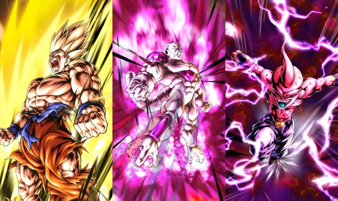 3UL [iOS]UL Super Saiyan Goku[yellow]+Final Form Frieza:Full power[green]+UL Buu Kid[yellow]+45000-50000CC+0~5LL[GlobalAuto delivery