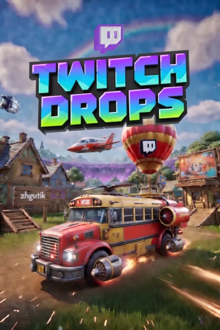  Twitch drops [46] items  \\  4 PIckaxe, 9 Bling, 8 Wrap, 9 Spay, 6 Emoticon, 2 Emote, Icon, Loadind screen, Lego 