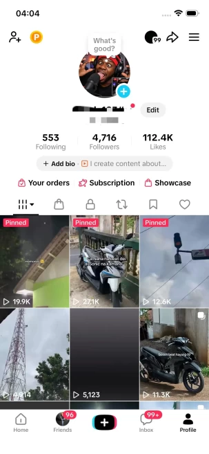 Instanly Delivery/ 4.7K Real Followers+110K Real Likes/ Tiktok Shop For Creator/ Live Stream/ Full Access