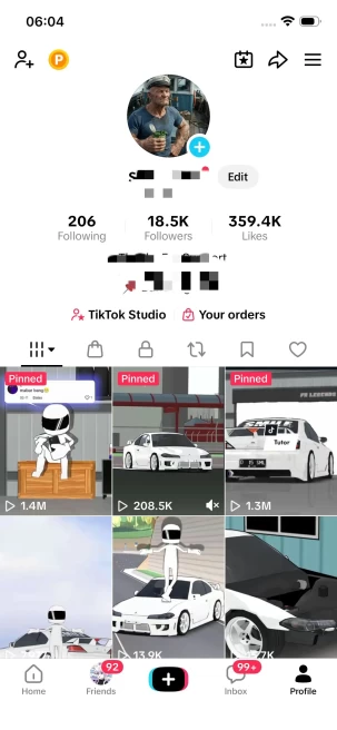 Instanly Delivery/ 18K Real Followers+350K Real Likes/ Tiktok Shop For Creator/ Live Stream/ Full Access