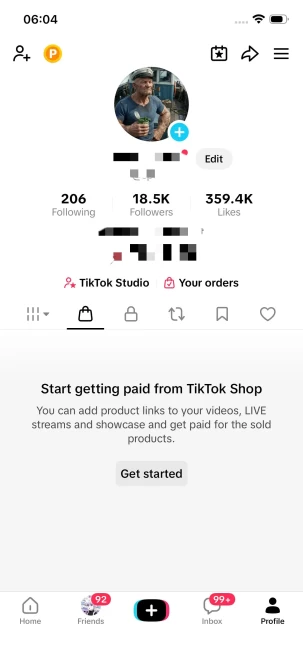 Instanly Delivery/ 18K Real Followers+350K Real Likes/ Tiktok Shop For Creator/ Live Stream/ Full Access
