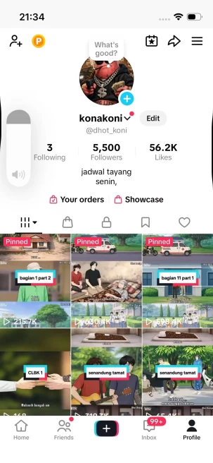 Instanly Delivery/ 5.5K Real Followers+50K Real Likes/ Tiktok Shop For Creator/ Live Stream/ Full Access