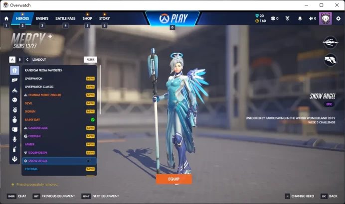 Snow Angel / MERCY / Full Mail Access / see the picture / Please Read Description / xxudx