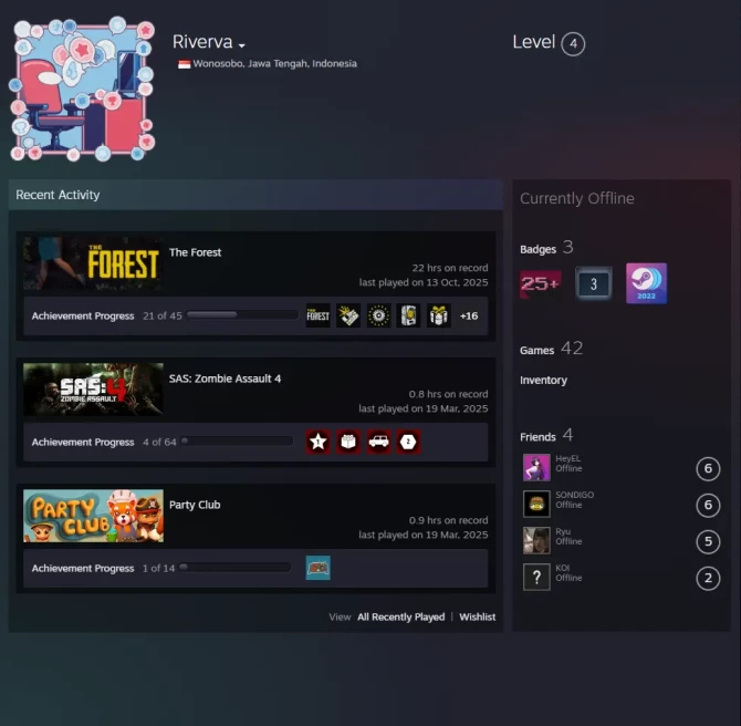 Steam Paid games 42 Game for 700$-Profile link