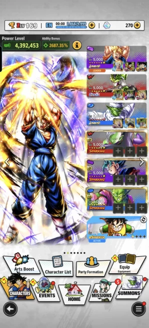 D966-IOS+Android-LR Piccolo Full Red Star+LR Super Vegito 12 Red Star+UL Cell+Good Team+17 Legends+17 Zenkai+Good Equipment+SS2 Goku+God Goku