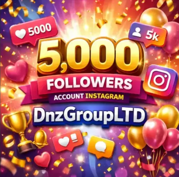 AUTO‑DELIVERY | 5,000 Followers | Can change All Data | Full Acces | Fast & Safe Service