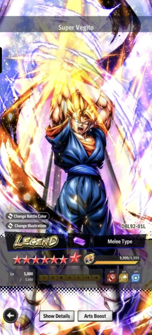 D973-IOS+Android- UL Super Buu Red Star+LR Super Vegito Full Red Star+Equipment+Good Team+Gotenks+SS2 Goku+Vegito Green+Piccolo
