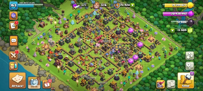 Full warranty-Secure account-Th 14full max-level -Equipment Epic full-Gem 13500-Magic Items-heroes 62/81/54/60/30 - Android & ios