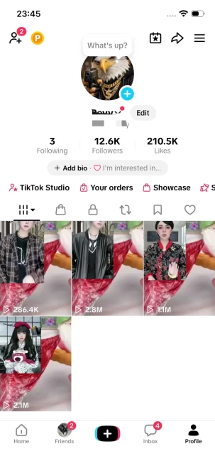 Instanly Delivery/ 12K Real Followers+210K Real Likes/ Tiktok Shop For Creator/ Live Stream/ Full Access
