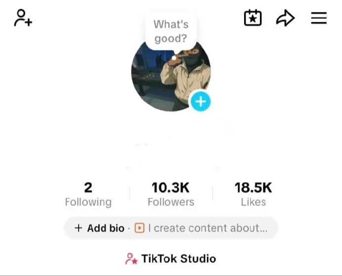 FR France| Account 10.3K Real Followers /Creator Rewards Program Active/18.5K Real Likes/ Email Include
