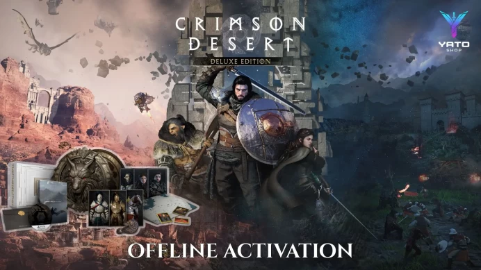 Crimson Desert Deluxe Edition + Resident Evil Requiem Deluxe edition | Offline Activation | Lifetime Access | Fast Delivery