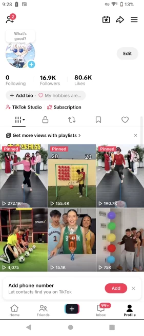 [Discounted] France Monetized Creator Rewards Program Account | 16K Authentic Followers & 80K Likes | Verified Screenshots + Good Standing