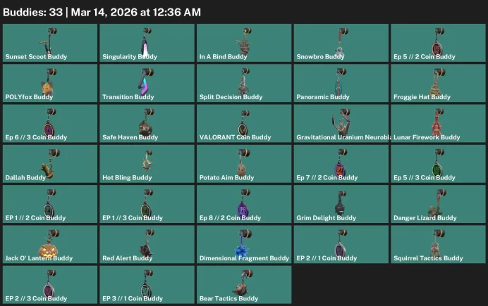 EU / 47 skins / Singularity Knife / Glitchpop Dagger / Singularity Sheriff / Prime Vandal / Singularity Phantom / 
