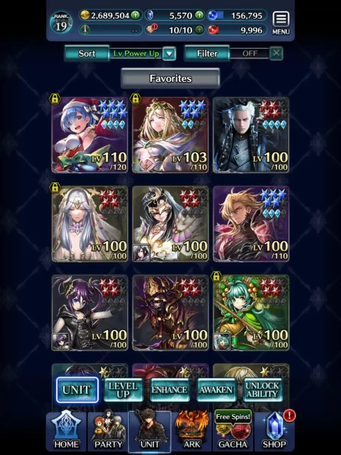LC88 | Rank 19 - Heros New - 3 UR - 5 LR - 34 SSR - 2B Gold - 5.570 Crystals